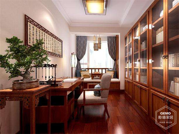 中式風(fēng)格書房設(shè)計(jì)